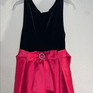 Charming Black and Pink Kids Formal Dress